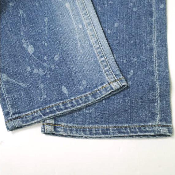 新品 e JEANS イージーンズ 日本製 SLIM 岡山児島 ダメージ＆リペアパッチ ストレッチスリムデニムパンツ 171200901 3 定価38,500円 g17392 |  | 08