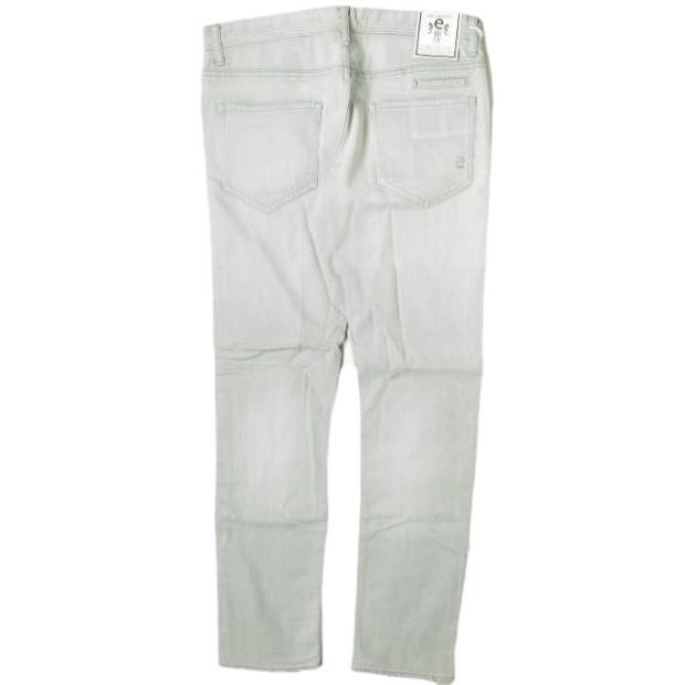 新品 e JEANS イージーンズ SEA HORSE SLIM 岡山児島 ダメージ加工 スキニーデニムパンツ e-801 4 Aqua Gray スリム 定価35,200円 g17404 |  | 01