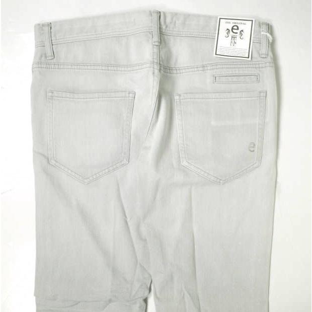 新品 e JEANS イージーンズ SEA HORSE SLIM 岡山児島 ダメージ加工 スキニーデニムパンツ e-801 4 Aqua Gray スリム 定価35,200円 g17404 |  | 05