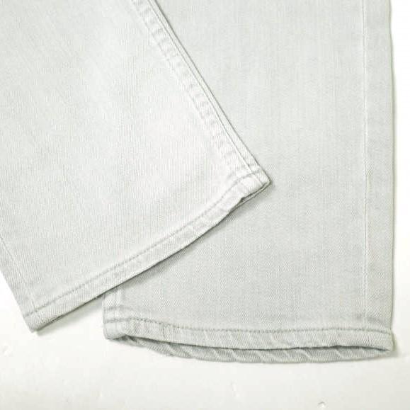 新品 e JEANS イージーンズ SEA HORSE SLIM 岡山児島 ダメージ加工 スキニーデニムパンツ e-801 4 Aqua Gray スリム 定価35,200円 g17404 |  | 06