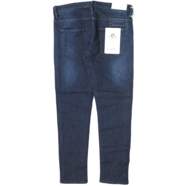 新品 e JEANS イージーンズ 日本製 岡山児島 ジョグデニムパンツ e-L803N 3(26) A.INDIGO ジップフライ スキニー 定価26,400円 g17411 |  | 01
