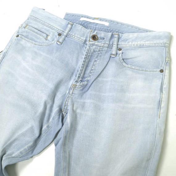 新品 e JEANS イージーンズ SEA HORSE BOY'S TAPERED 岡山児島 ストレッチテーパードデニムパンツ e-L805 25inch sky blue 定価26,400円 |  | 03
