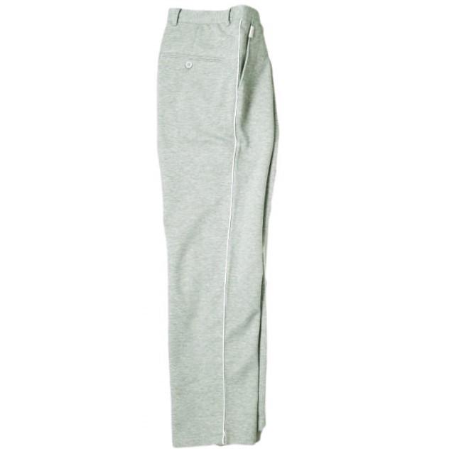 新品 e JEANS イージーンズ KANOKO TAPERED PANTS 岡山児島 鹿の子テーパードパンツ e822-001 1 Gray サイドライン 定価26,400円 g17416 |  | 02