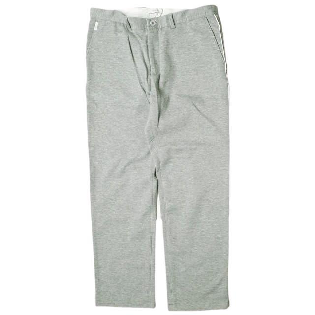 新品 e JEANS イージーンズ KANOKO TAPERED PANTS 岡山児島 鹿の子テーパードパンツ e822-001 3 Gray サイドライン 定価26,400円 g17428 | 