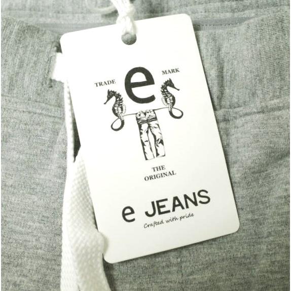 新品 e JEANS イージーンズ TAPERED EASY PANTS 岡山児島 サイドラインスウェットパンツ e821-001 2 Light Gray 定価20,900円 g17441 |  | 02
