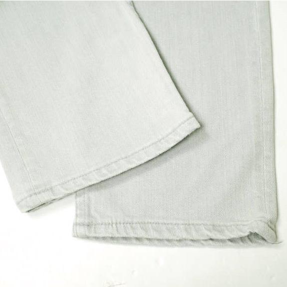 新品 e JEANS イージーンズ SEA HORSE SLIM 岡山児島 ダメージ＆ペイント加工スキニーデニムパンツ e-801 4 Aqua Gray 定価35,200円 g17453 |  | 07