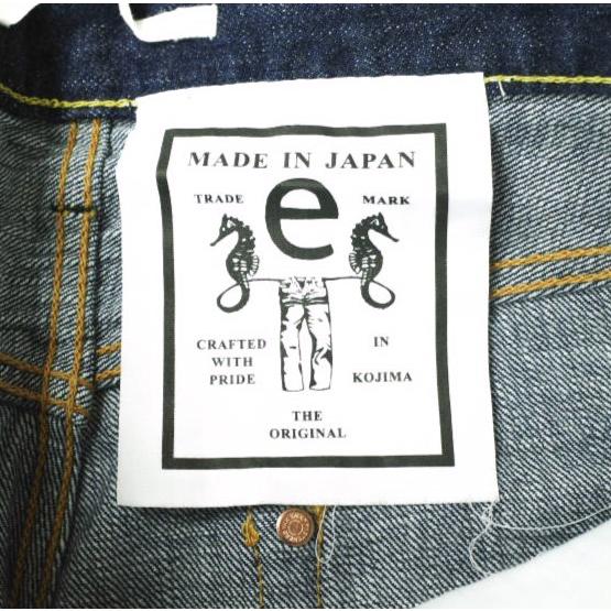 新品 e JEANS イージーンズ VINTAGE PANTS 岡山児島 ハイウエストテーパードセルビッチデニムパンツ eL807-001 2 NAVY 定価28,600円 g17480 |  | 08