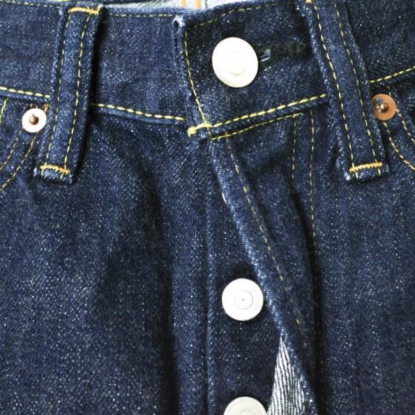 新品 e JEANS イージーンズ VINTAGE PANTS 岡山児島 ハイウエストテーパードセルビッチデニムパンツ eL807-001 4 NAVY 定価28,600円 g17496 |  | 04