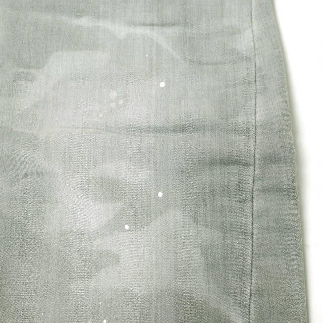 新品 e JEANS イージーンズ LONGSNOUT TWIST 岡山児島 ペイントカモフラージュジョグデニムパンツ e-802 2 Smoky Gray 定価35,200円 g17497 |  | 06