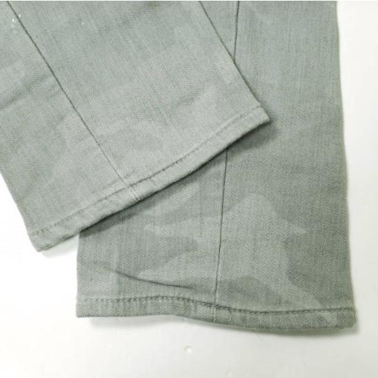 新品 e JEANS イージーンズ 日本製 岡山児島 ペイントカモフラージュジョグデニムパンツ e-802G 2 GRAY TWIST 迷彩 定価35,200円 g17506 |  | 07