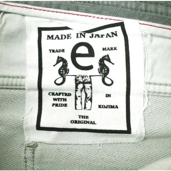 新品 e JEANS イージーンズ 日本製 岡山児島 ペイントカモフラージュジョグデニムパンツ e-802G 2 GRAY TWIST 迷彩 定価35,200円 g17506 |  | 09