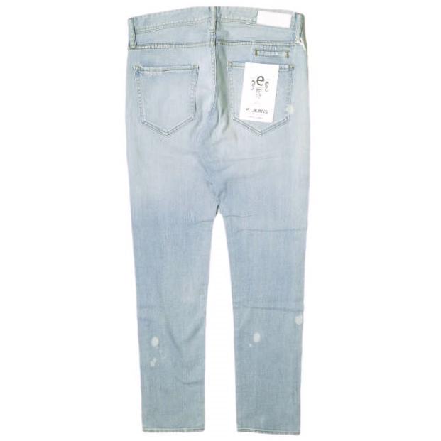 新品 e JEANS イージーンズ TAPERED 岡山児島 ストレッチスリムテーパードデニムパンツ e-L805-036 26inch sky blue 定価26,400円 g17508 |  | 01