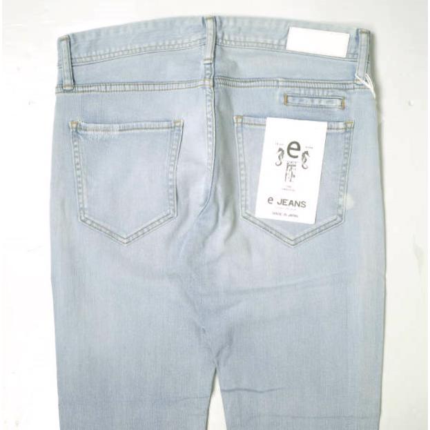 新品 e JEANS イージーンズ TAPERED 岡山児島 ストレッチスリムテーパードデニムパンツ e-L805-036 26inch sky blue 定価26,400円 g17509 |  | 05
