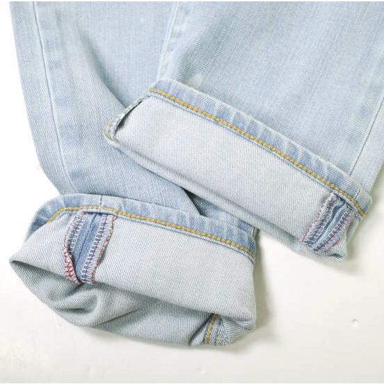 新品 e JEANS イージーンズ TAPERED 岡山児島 ストレッチスリムテーパードデニムパンツ e-L805-036 26inch sky blue 定価26,400円 g17509 |  | 08