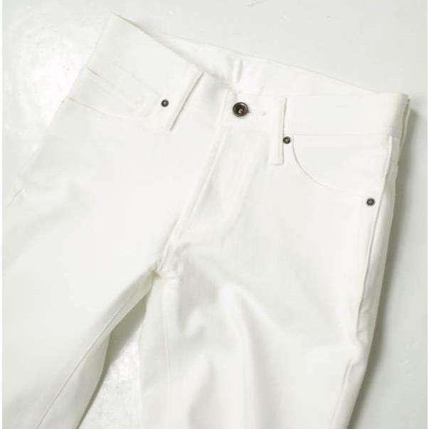 新品 e JEANS イージーンズ 日本製 岡山児島 ストレッチテーパードホワイトデニムパンツ e-L805 22inch(00) WHITE ジップフライ g17559 |  | 02