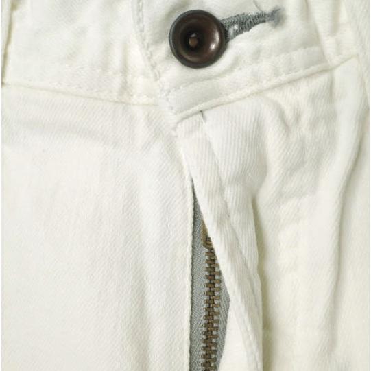 新品 e JEANS イージーンズ 岡山児島 ペイント加工 ストレッチスキニーデニムパンツ e-804G 2 White ジップフライ ジーンズ g17567 |  | 03