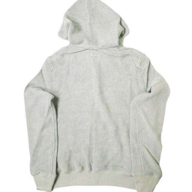 新品 e JEANS イージーンズ 日本製 HONEYCOMB ZIP HOODIE 岡山児島 ハニカムコットン ジップパーカー e903-003 S Gray 定価41,800円 g17613 |  | 01