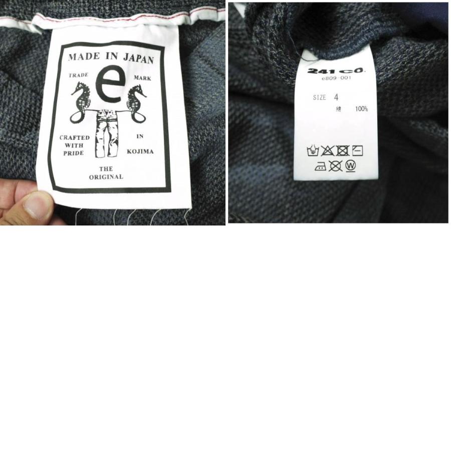新品 e JEANS イージーンズ HONEYCOMB EASY PANTS 岡山児島 ハニカムコットン イージーパンツ e809-001 4 Indigo Camouflage 定価31,900円 |  | 09
