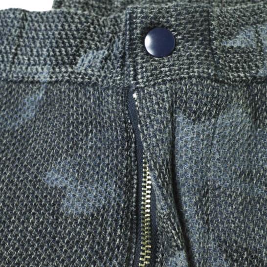 新品 e JEANS イージーンズ HONEYCOMB EASY PANTS 岡山児島 ハニカムコットン イージーパンツ e809-001 1 Indigo Camouflage 定価31,900円 |  | 04