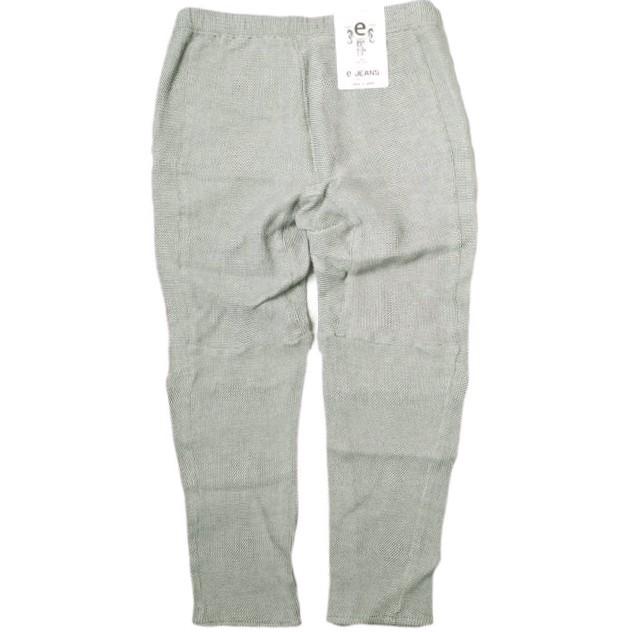 新品 e JEANS イージーンズ 日本製 HONEYCOMB EASY PANTS 岡山児島 ハニカムコットン イージーパンツ e809-003 2 Gray 定価31,900円 g17668 |  | 01