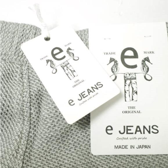新品 e JEANS イージーンズ 日本製 HONEYCOMB EASY PANTS 岡山児島 ハニカムコットン イージーパンツ e809-003 2 Gray 定価31,900円 g17668 |  | 02