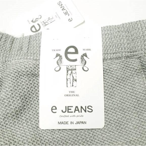 新品 e JEANS イージーンズ 日本製 HONEYCOMB EASY PANTS 岡山児島 ハニカムコットン イージーパンツ e809-003 2 Gray 定価31,900円 g17668 |  | 06