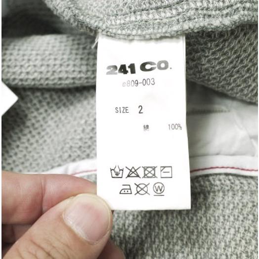 新品 e JEANS イージーンズ 日本製 HONEYCOMB EASY PANTS 岡山児島 ハニカムコットン イージーパンツ e809-003 2 Gray 定価31,900円 g17668 |  | 09