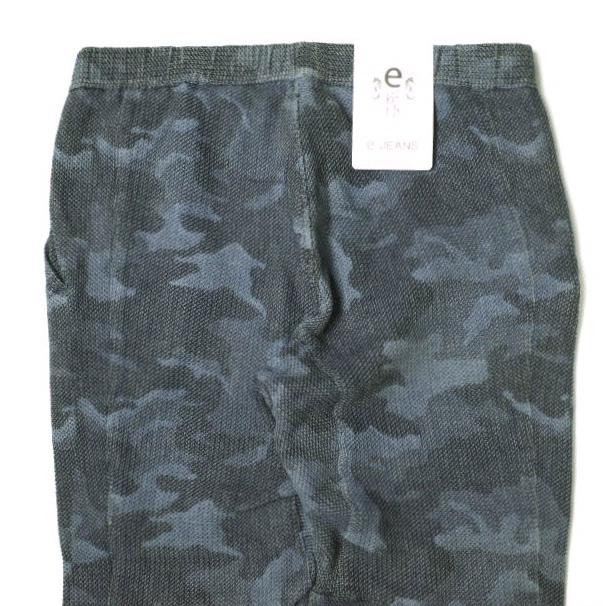 新品 e JEANS イージーンズ HONEYCOMB EASY PANTS 岡山児島 ハニカムコットン イージーパンツ e809-001 2 Indigo Camouflage 定価31,900円 |  | 05