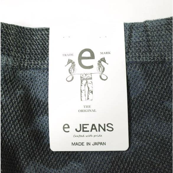 新品 e JEANS イージーンズ HONEYCOMB EASY PANTS 岡山児島 ハニカムコットン イージーパンツ e809-001 1 Indigo Camouflage 定価31,900円 |  | 06