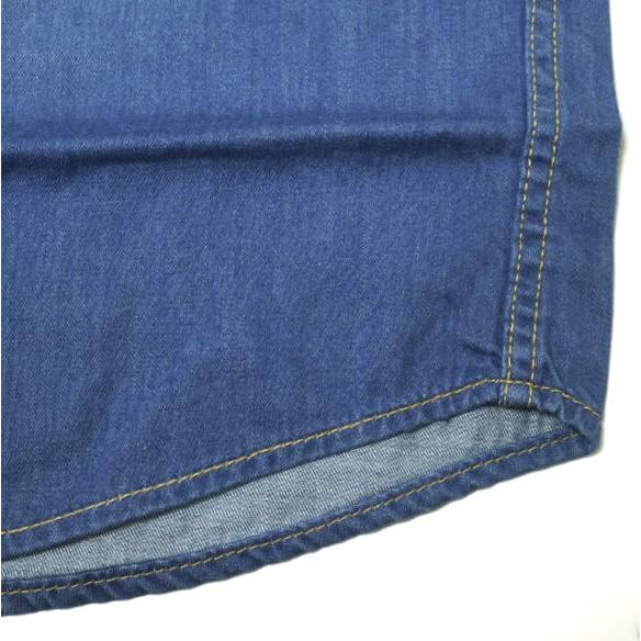 新品 e JEANS イージーンズ 日本製 岡山児島 デニムウエスタンシャツ e105-001 S Mid Blue 長袖 インディゴ 定価31,900円 トップス g17715 |  | 06