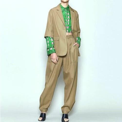6 ROKU BEAUTY＆YOUTH ロク ビューティーアンドユース RAYON COTTON TUCK PANTS レーヨンコットンタックパンツ 8614-202-0362 36 カーキ |  | 02