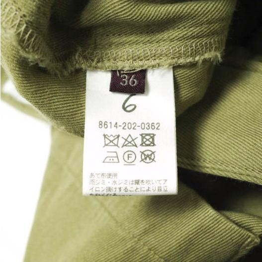 6 ROKU BEAUTY＆YOUTH ロク ビューティーアンドユース RAYON COTTON TUCK PANTS レーヨンコットンタックパンツ 8614-202-0362 36 カーキ |  | 08