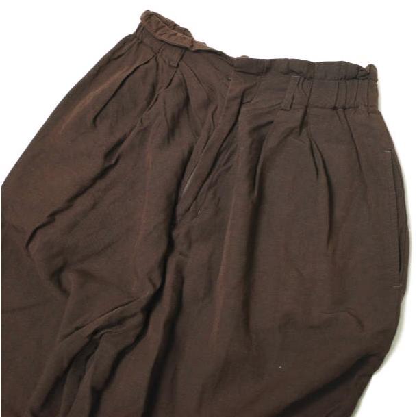 Steven Alan スティーブンアラン TUCK MAHARAJA PANTS タックマハラジャパンツ 8214-162-0367 M BROWN イージー ボトムス g17777 |  | 03