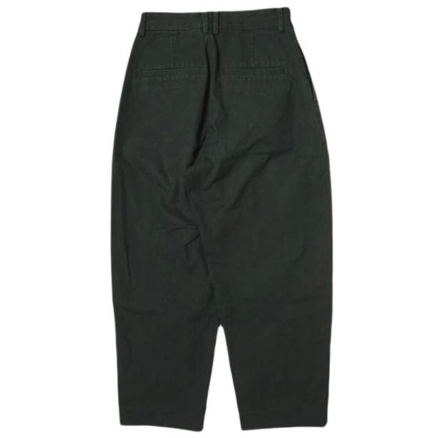 Steven Alan スティーブンアラン COTTON CANVAS PEG TOP TROUSERS コットンキャンバスペグトップトラウザーズ M BLACK パンツ g17778 |  | 01