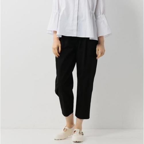 Steven Alan スティーブンアラン COTTON CANVAS PEG TOP TROUSERS コットンキャンバスペグトップトラウザーズ M BLACK パンツ g17778 |  | 02