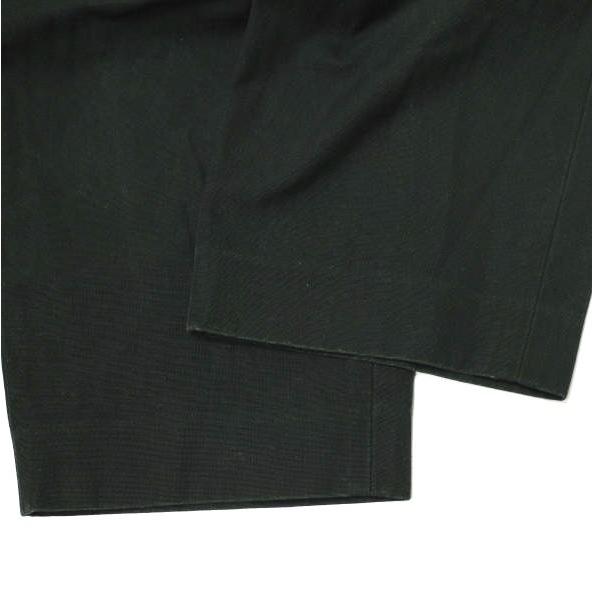 Steven Alan スティーブンアラン COTTON CANVAS PEG TOP TROUSERS コットンキャンバスペグトップトラウザーズ M BLACK パンツ g17778 |  | 07