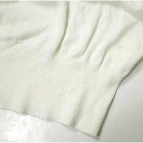 OKIRAKU オキラク long knit Vネックニットワンピース ah20201 Free Off White ライン 膝丈 トップス g17781 |  | 07