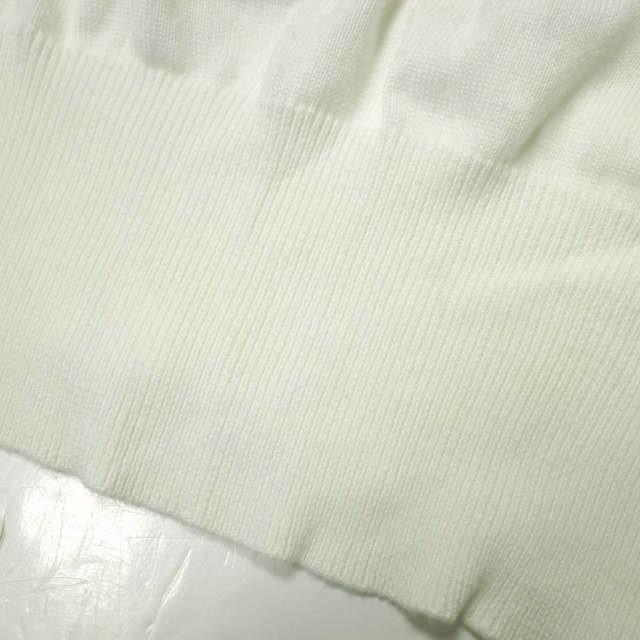OKIRAKU オキラク long knit Vネックニットワンピース ah20201 Free Off White ライン 膝丈 トップス g17781 |  | 08