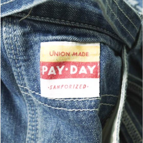 PAYDAY ペイデイ ベルテッドデニムパンツ PD-008PT 32 Indigo PAY-DAY ジップフライ ジーンズ ボトムス g17786 |  | 02