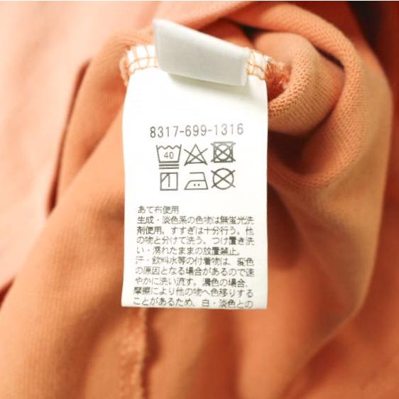VATANLOOP x monkey time ヴァタンループ モンキータイム 別注 オーガニックコットン クルーネックTシャツ 8317-699-1316 XL オレンジ |  | 06