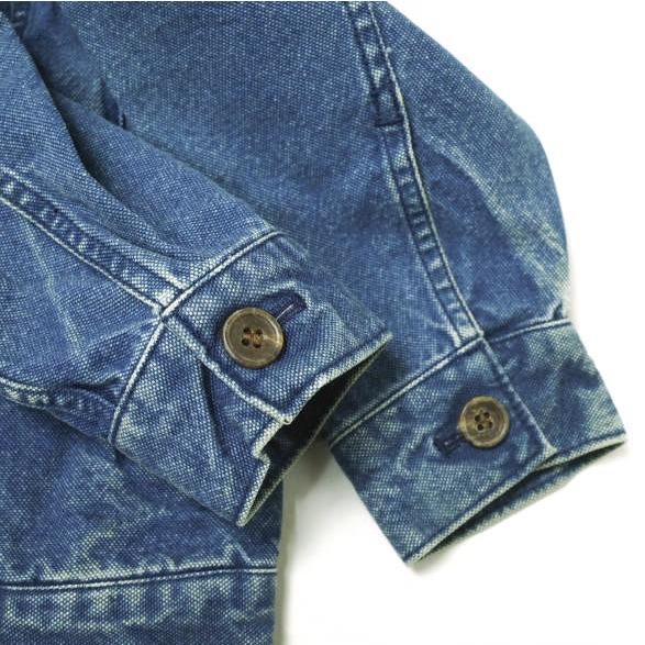 ALLEGE アレッジ 日本製 3rd Denim Jacket デニムジャケット AL13SS-BL01 0 Indigo Gジャン アウター g17806 |  | 04