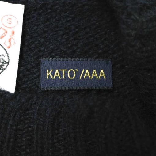Jamieson's x KATO' AAA ジャミーソンズ カトー 別注 スコットランド製 シェットランドウールクルーネックニット S ネイビー セーター |  | 03