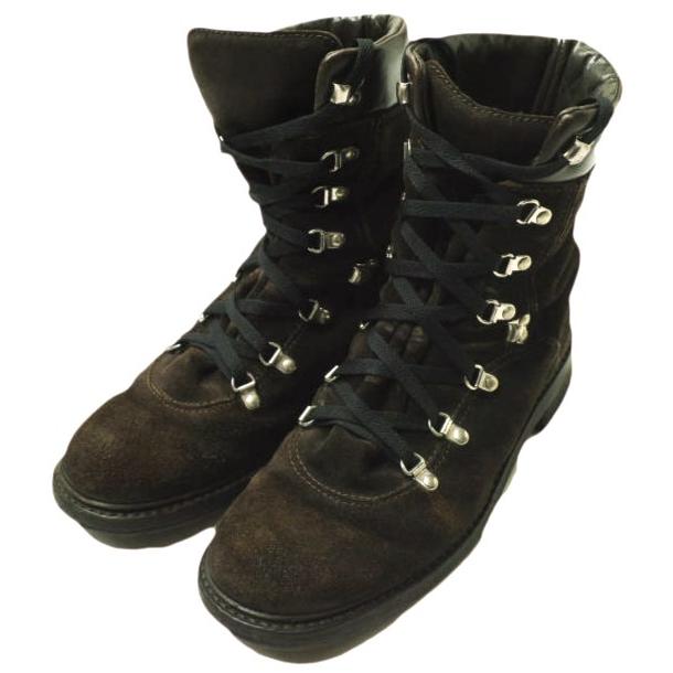 BUTTERO ブッテロ イタリア製 スエードトレッキングブーツ B2452 40(26cm) Dark Brown マウンテンブーツ シューズ g17811 | 