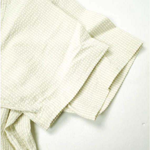 KATO カトー シアサッカーオープンカラーシャツ KS822251-180105 M BEIGE 半袖 開襟 ストライプ トップス g17855 |  | 04