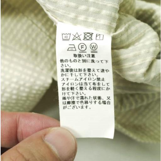 KATO カトー シアサッカーオープンカラーシャツ KS822251-180105 M BEIGE 半袖 開襟 ストライプ トップス g17855 |  | 06