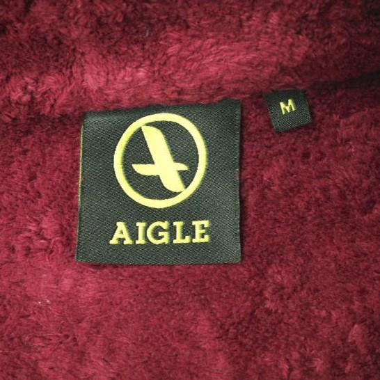 AIGLE エーグル 裏フリース プルオーバースウェット 8502-96215 M ワインレッド トレーナー トップス g17875 |  | 02