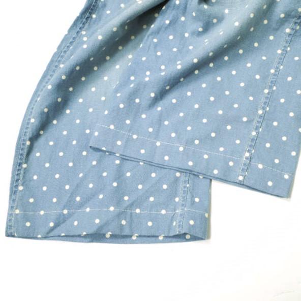 RRL ダブルアールエル Polka Dot Jumpsuit ポルカドットジャンプスーツ 282785989001 1 Indigo オールインワン Double RL レディース |  | 06