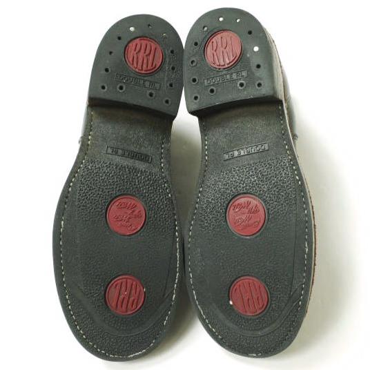 RRL ダブルアールエル アメリカ製 CONGRESS BOOT コングレスブーツ US5(23cm) BLACK Double RL サイドゴア チェルシー シューズ g17952 |  | 08