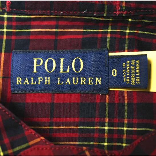 POLO RALPH LAUREN ポロラルフローレン ボリュームスリーブ タータン