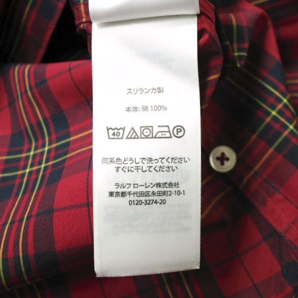 POLO RALPH LAUREN ポロラルフローレン ボリュームスリーブ タータン